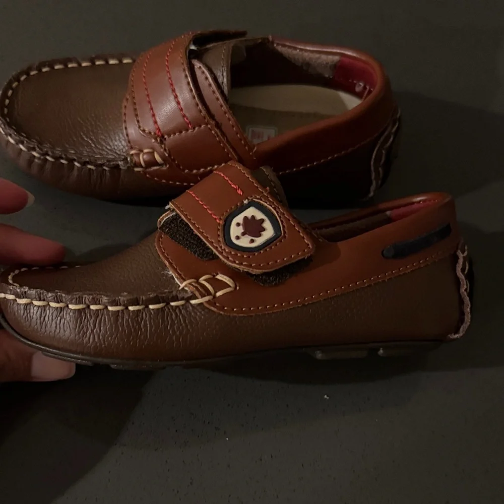 Brown, toddler, Mini Burbujas Loafers